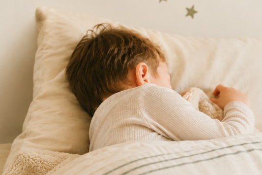 toddler sleeping with favorite toy — the story behind Stuffd